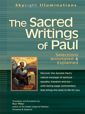 cover image of The Sacred Writings of Paul